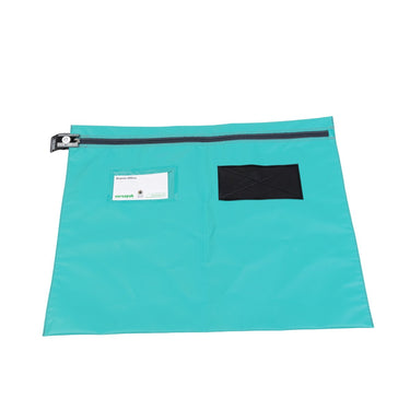 Versapak Flat Document Wallet - Wide Opening VCF5 Button Green